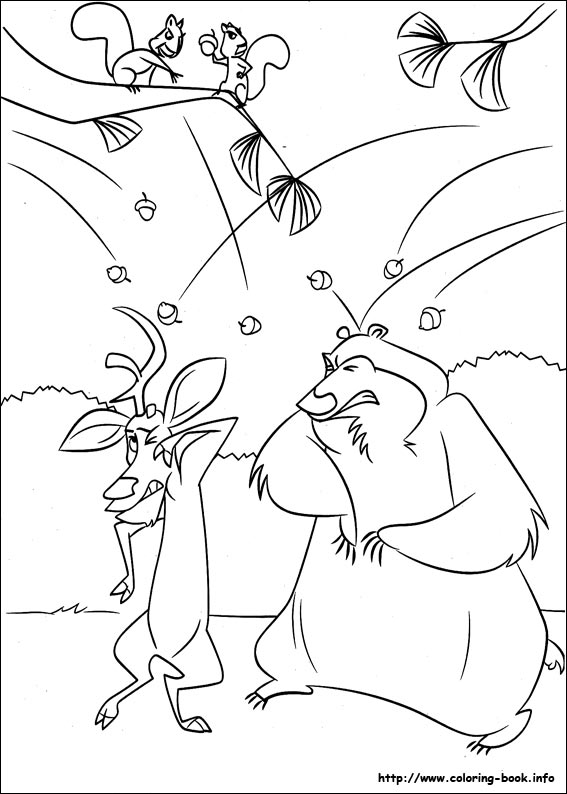 Open Season coloring picture